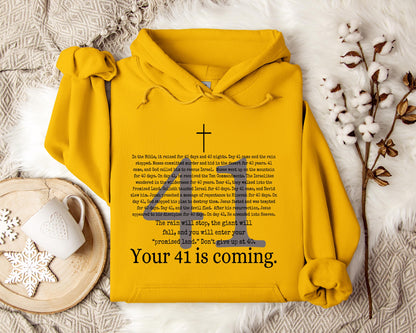 Your 41 Is Coming Cross