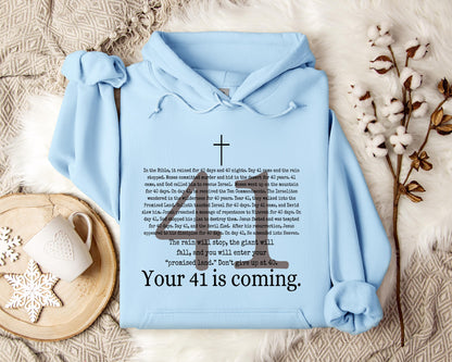 Your 41 Is Coming Cross