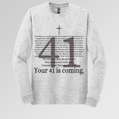 Your 41 Is Coming Cross Youth T-Shirt