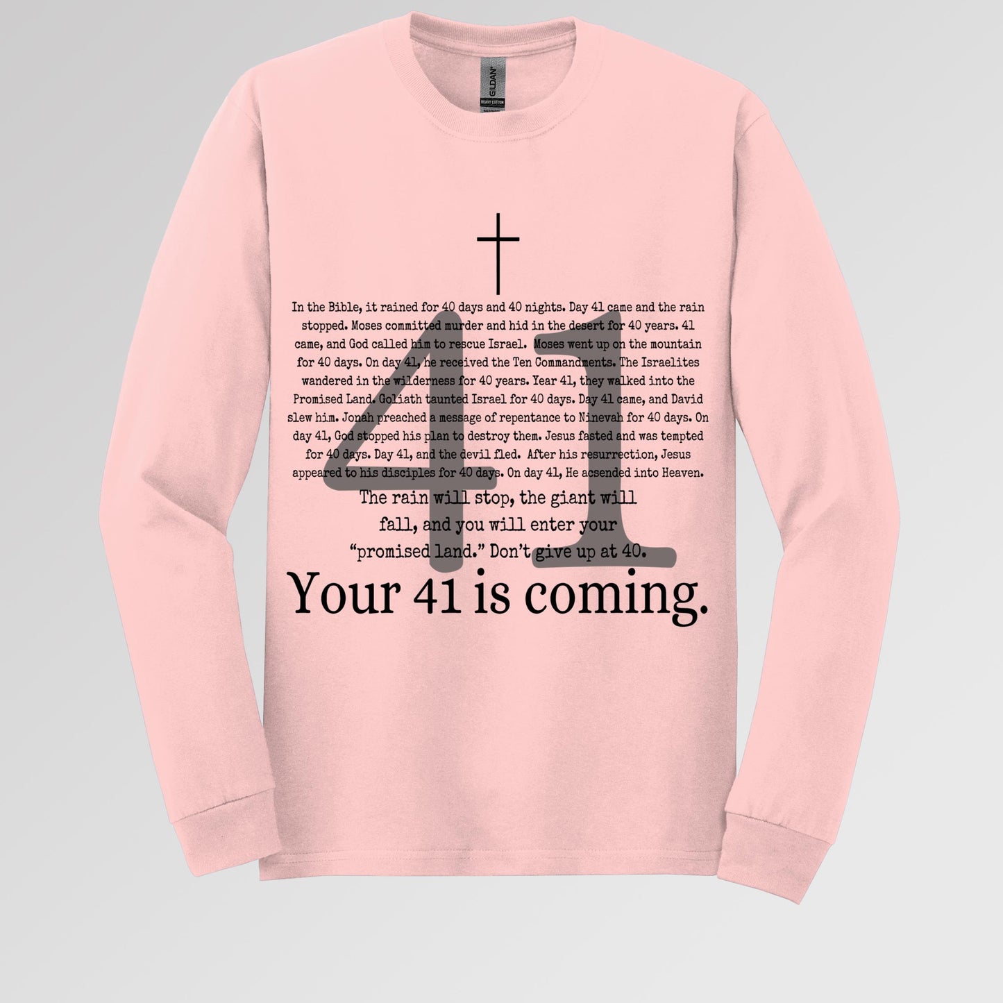 Your 41 Is Coming Cross Youth T-Shirt