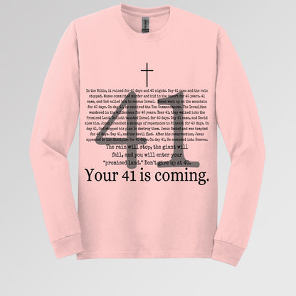 Your 41 Is Coming Cross Youth T-Shirt