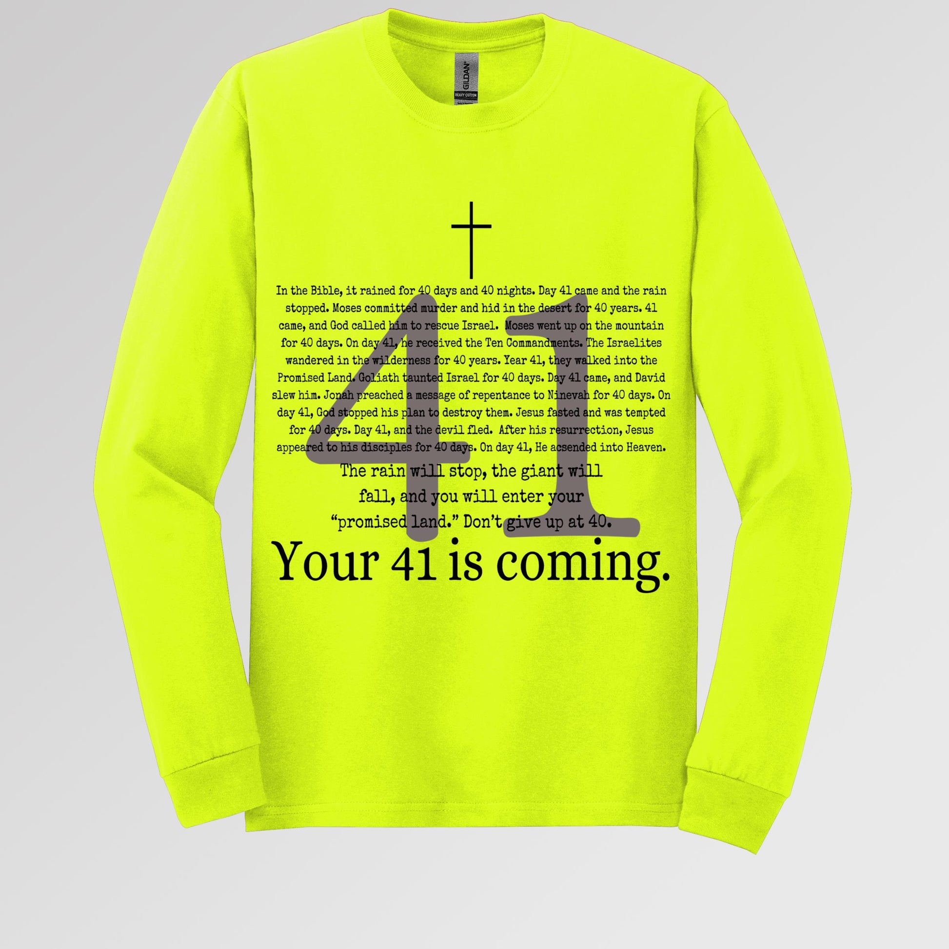 Your 41 Is Coming Cross Youth T-Shirt