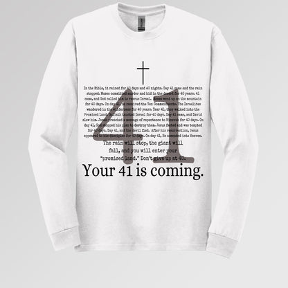 Your 41 Is Coming Cross Youth T-Shirt