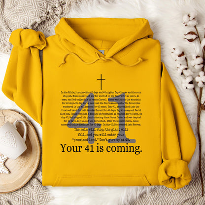 Your 41 Is Coming Hoodie