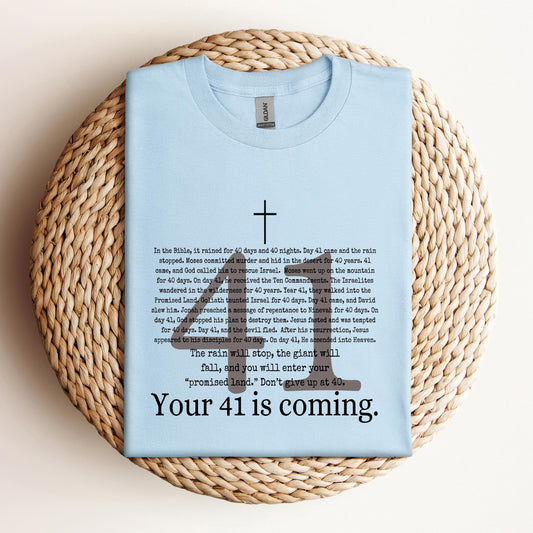 Your 41 Is Coming