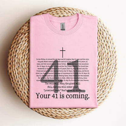 Your 41 Is Coming