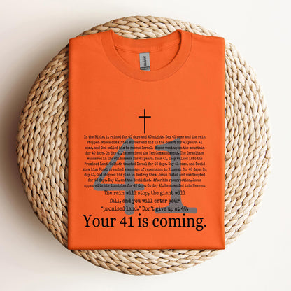 Your 41 Is Coming
