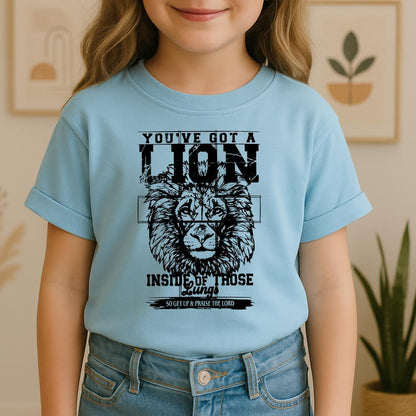 You've Got A Lion Inside Of Those Lungs So Get Up & Praise The Lord