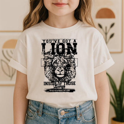 You've Got A Lion Inside Of Those Lungs So Get Up & Praise The Lord