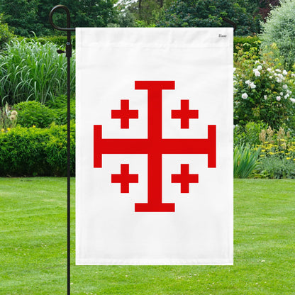 Jerusalem Catholic Cross Flag Crusader Flag