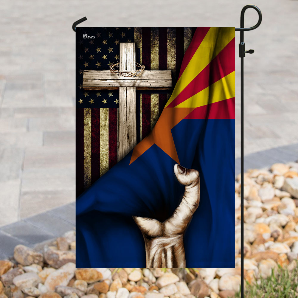 Christian Cross - Arizona Flag