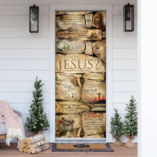Jesus Door Cover Who Is Jesus