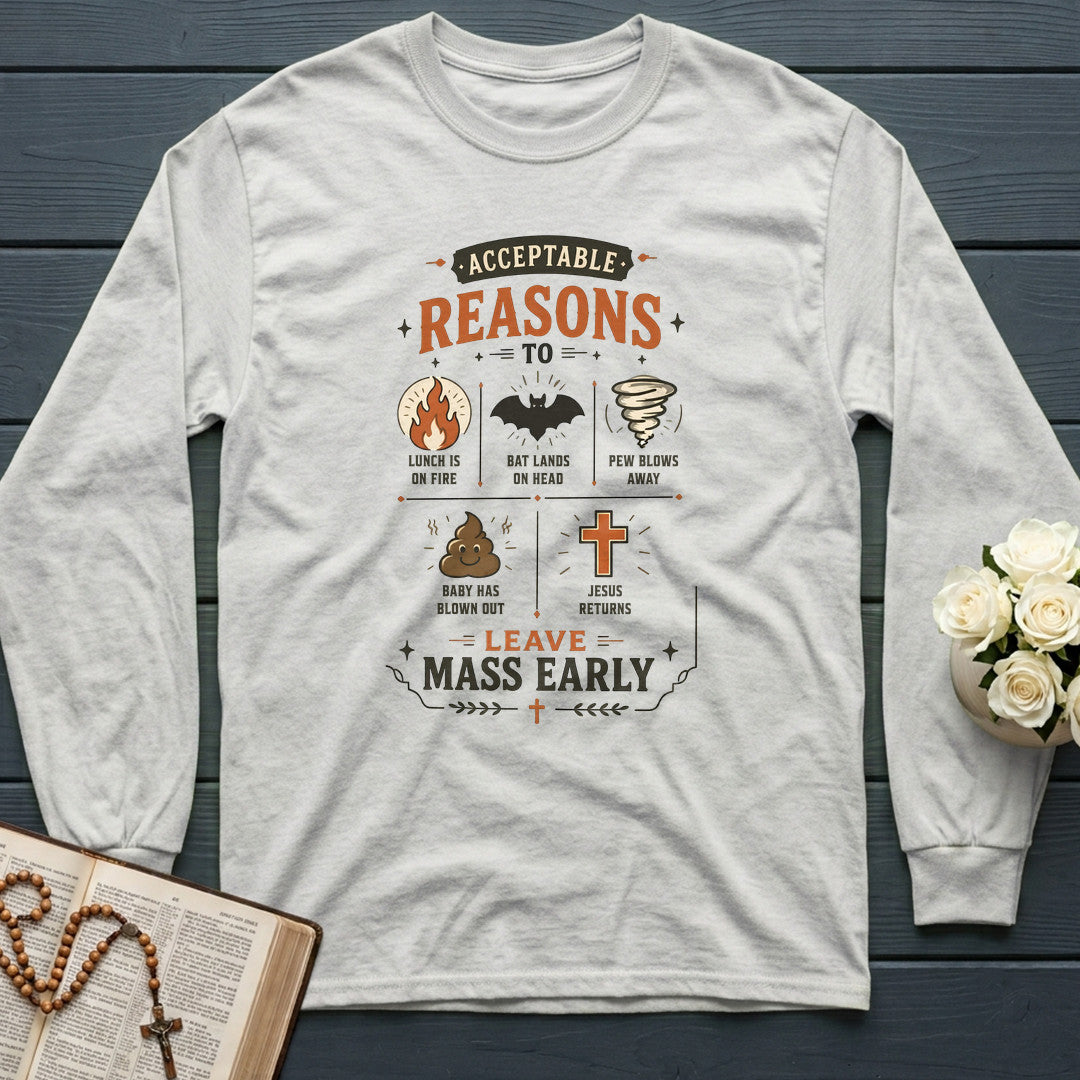 Acceptable Reasons To Leave Mass Early 02
