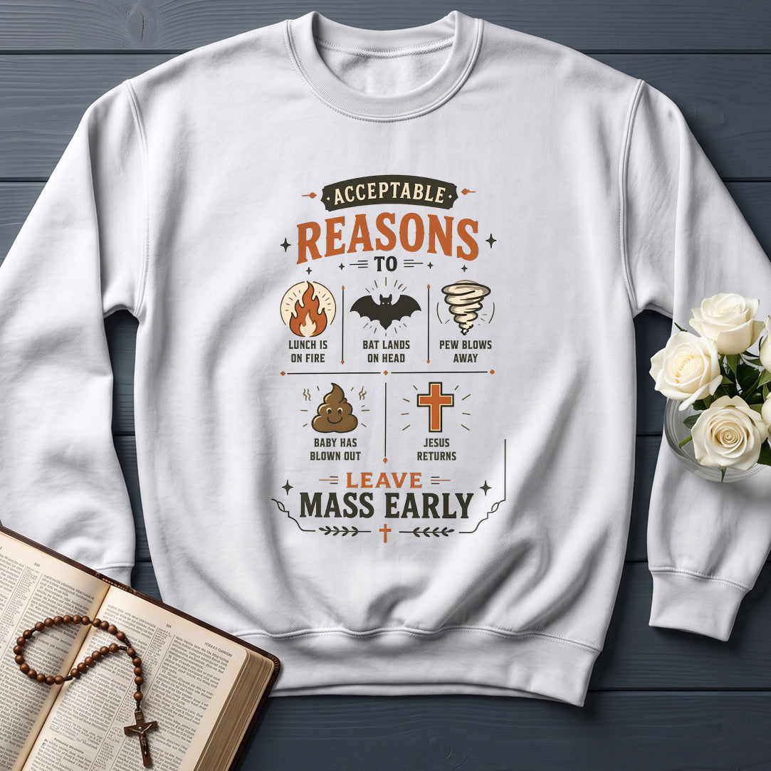 Acceptable Reasons To Leave Mass Early 02