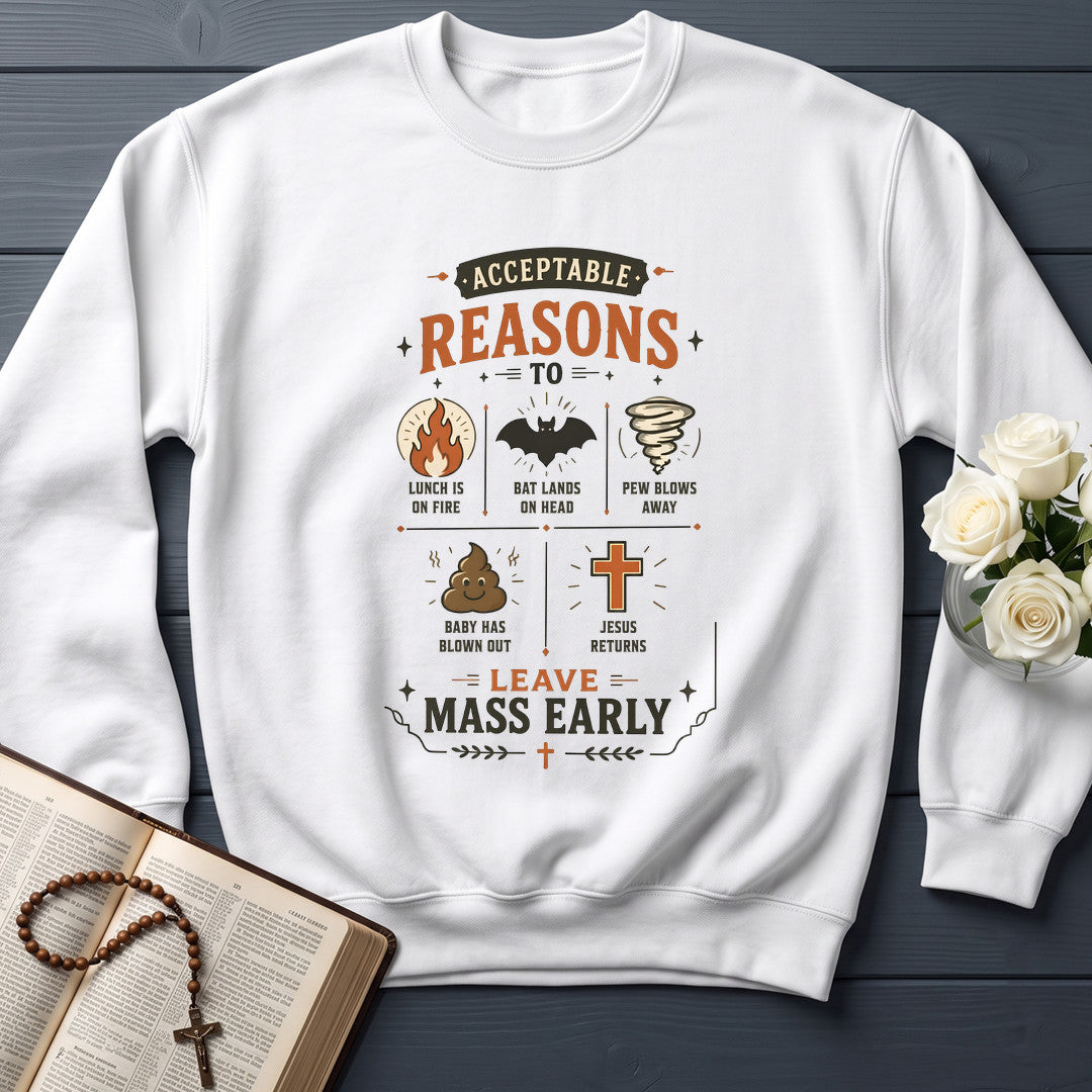 Acceptable Reasons To Leave Mass Early 02