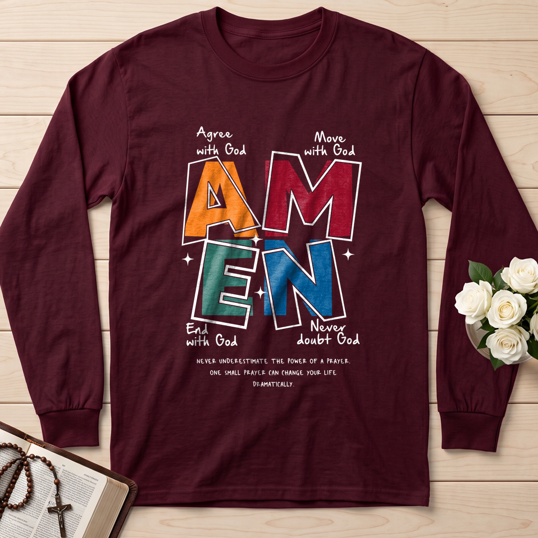 Agree With God Move With God Am En End With God Never Doubt God 01