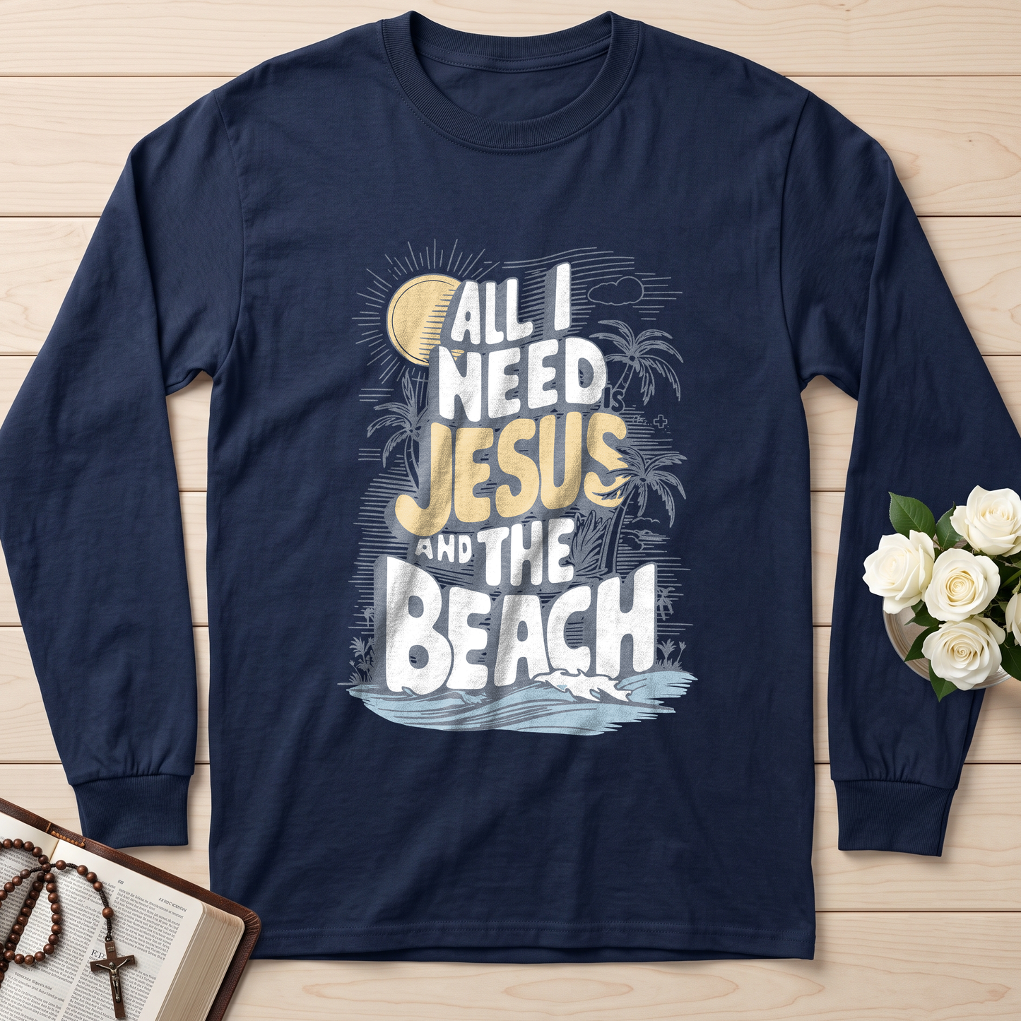 All I Need Is Jesus And The Beach 01