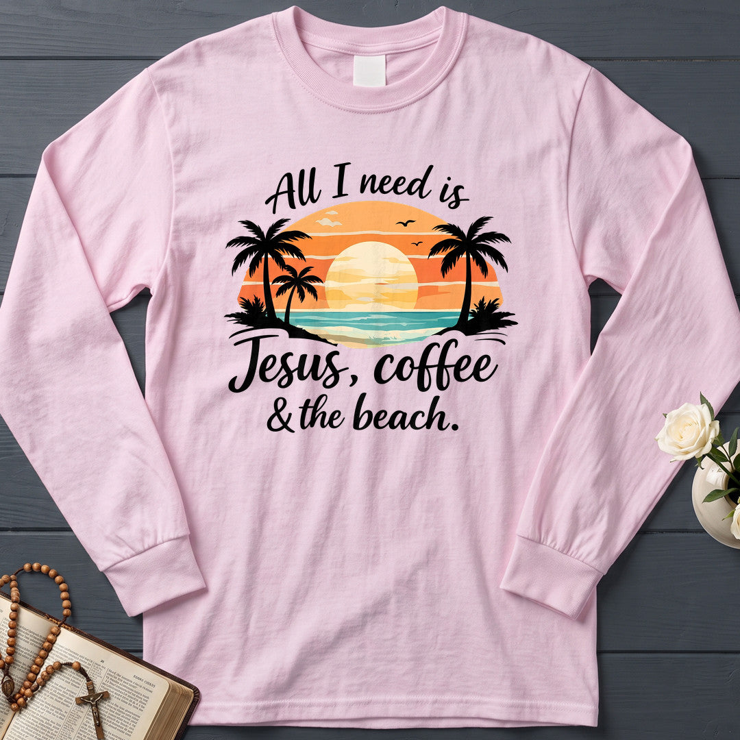All I Need Is Jesus Coffee And The Beach 01