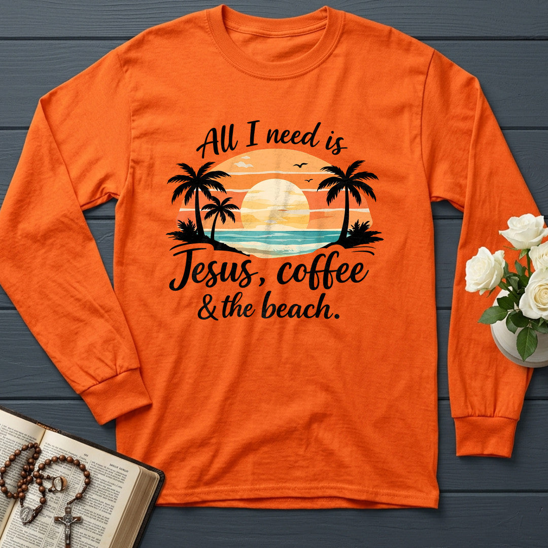 All I Need Is Jesus Coffee And The Beach 01