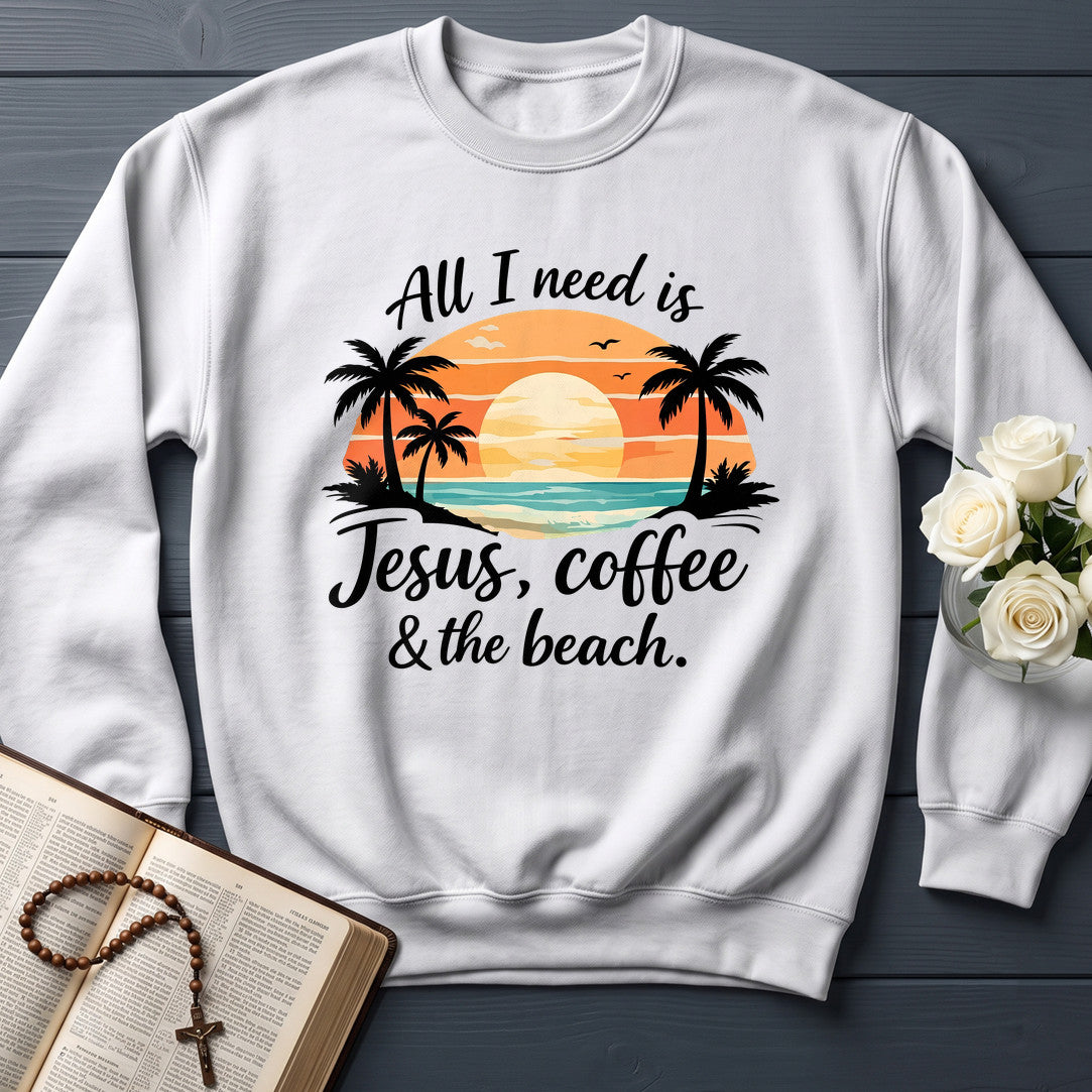 All I Need Is Jesus Coffee And The Beach 01