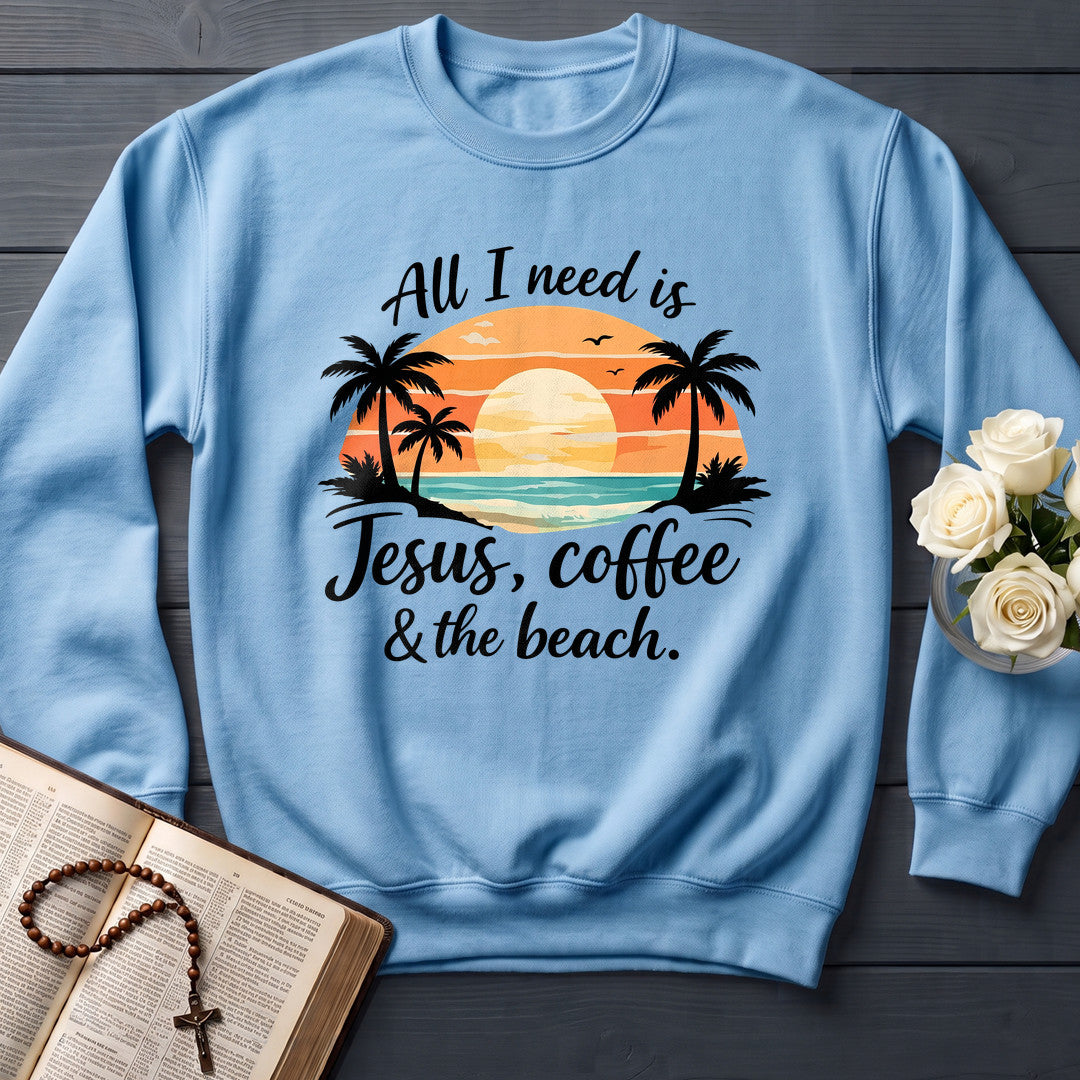 All I Need Is Jesus Coffee And The Beach 01