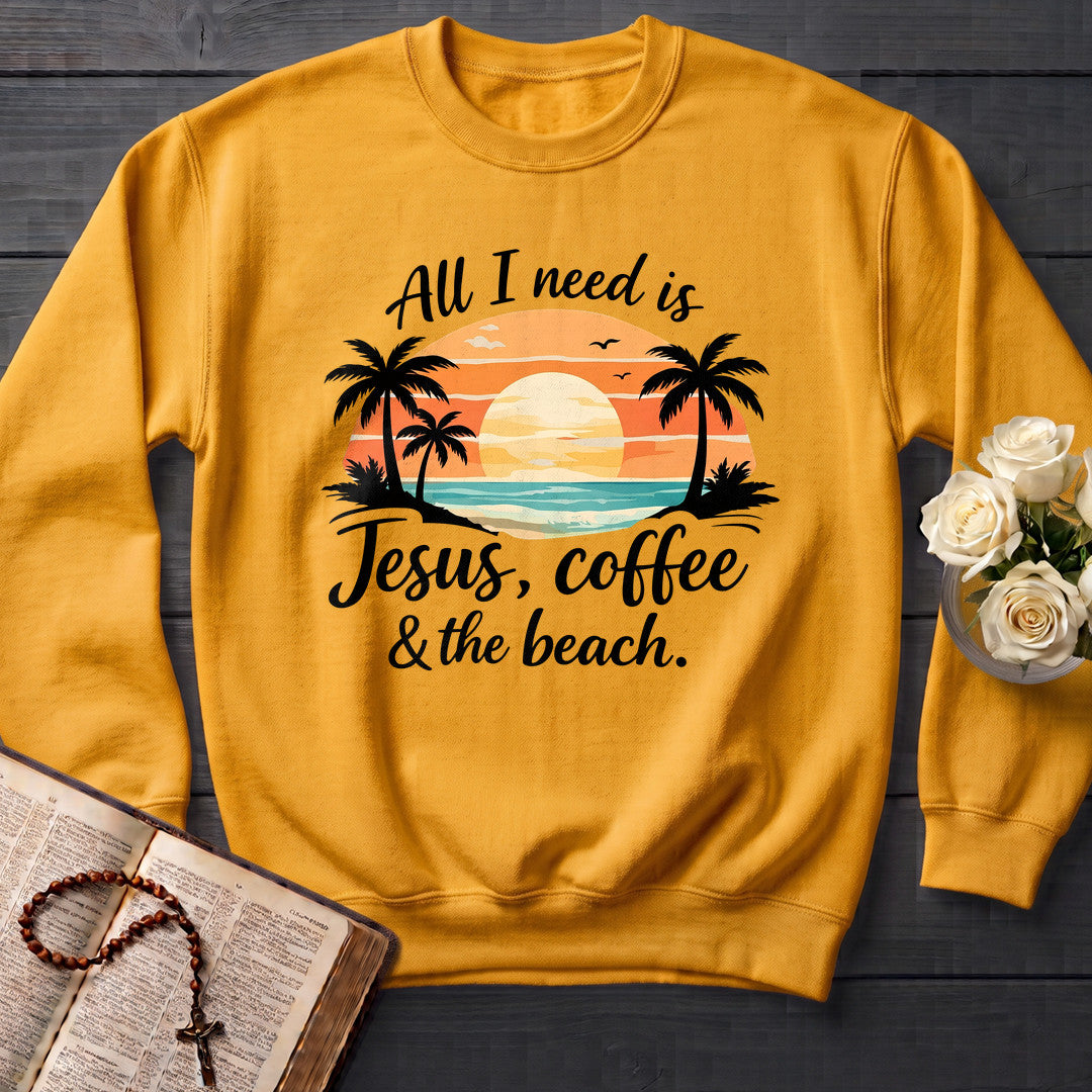 All I Need Is Jesus Coffee And The Beach 01