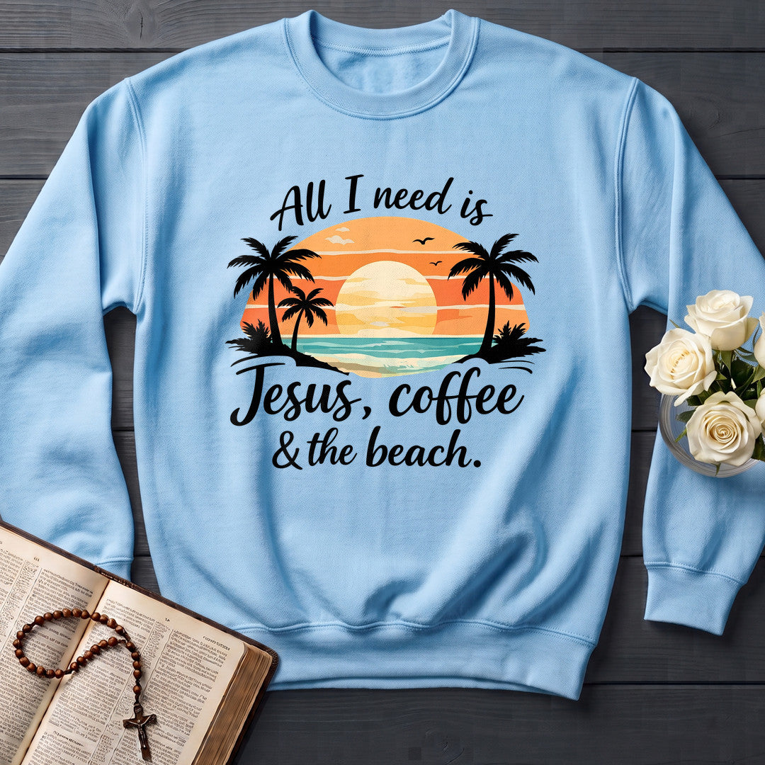 All I Need Is Jesus Coffee And The Beach 01