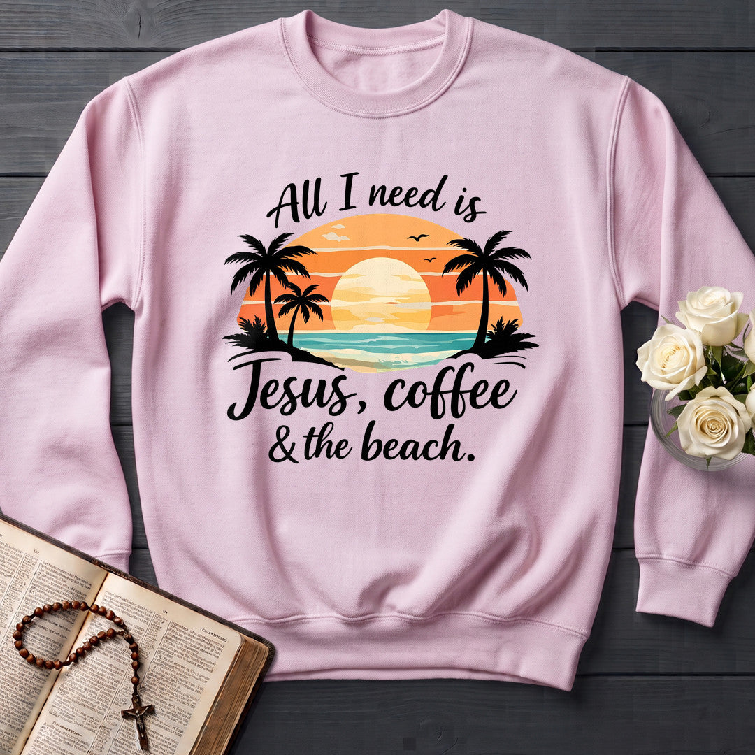 All I Need Is Jesus Coffee And The Beach 01