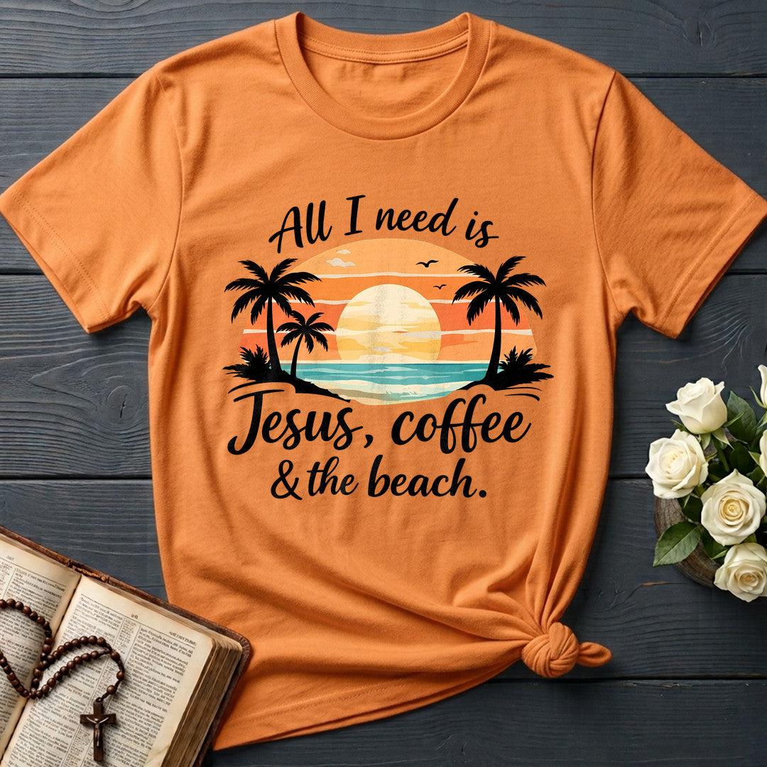 All I Need Is Jesus Coffee And The Beach 01