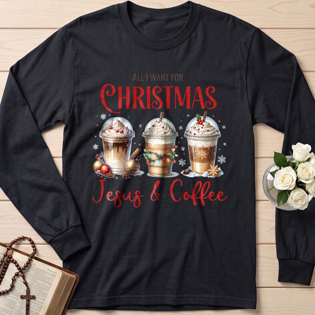 All I Want For Christmas Jesus And Coffee 01