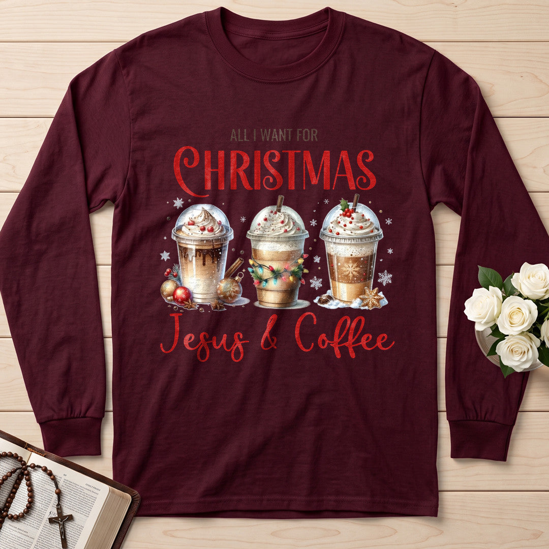 All I Want For Christmas Jesus And Coffee 01