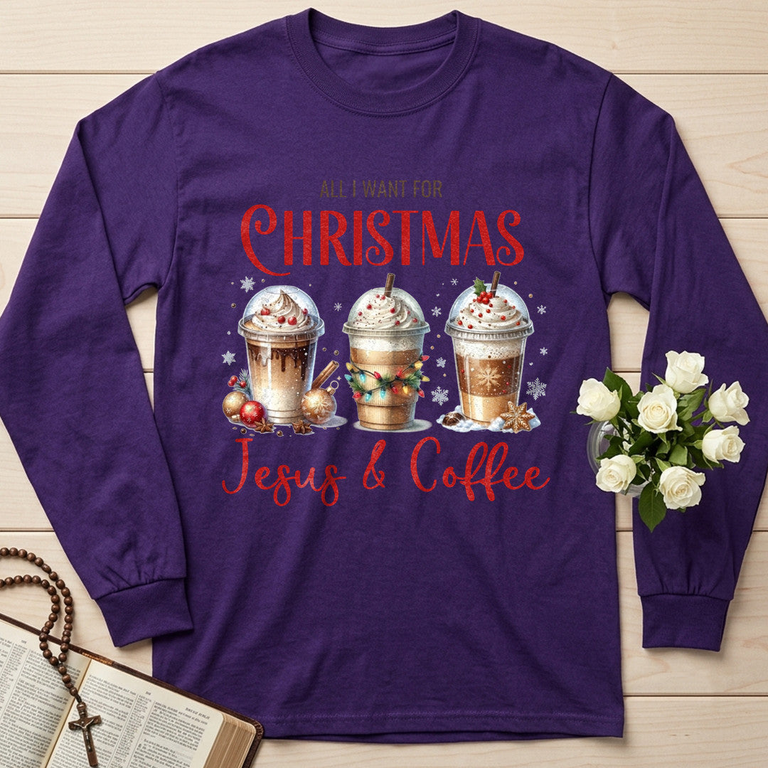 All I Want For Christmas Jesus And Coffee 01