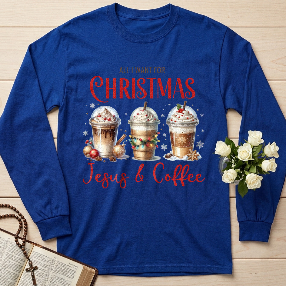 All I Want For Christmas Jesus And Coffee 01
