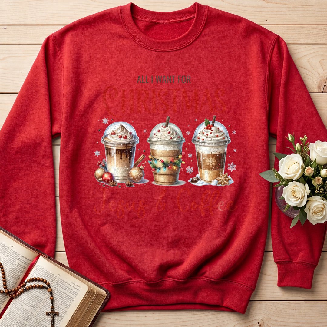 All I Want For Christmas Jesus And Coffee 01