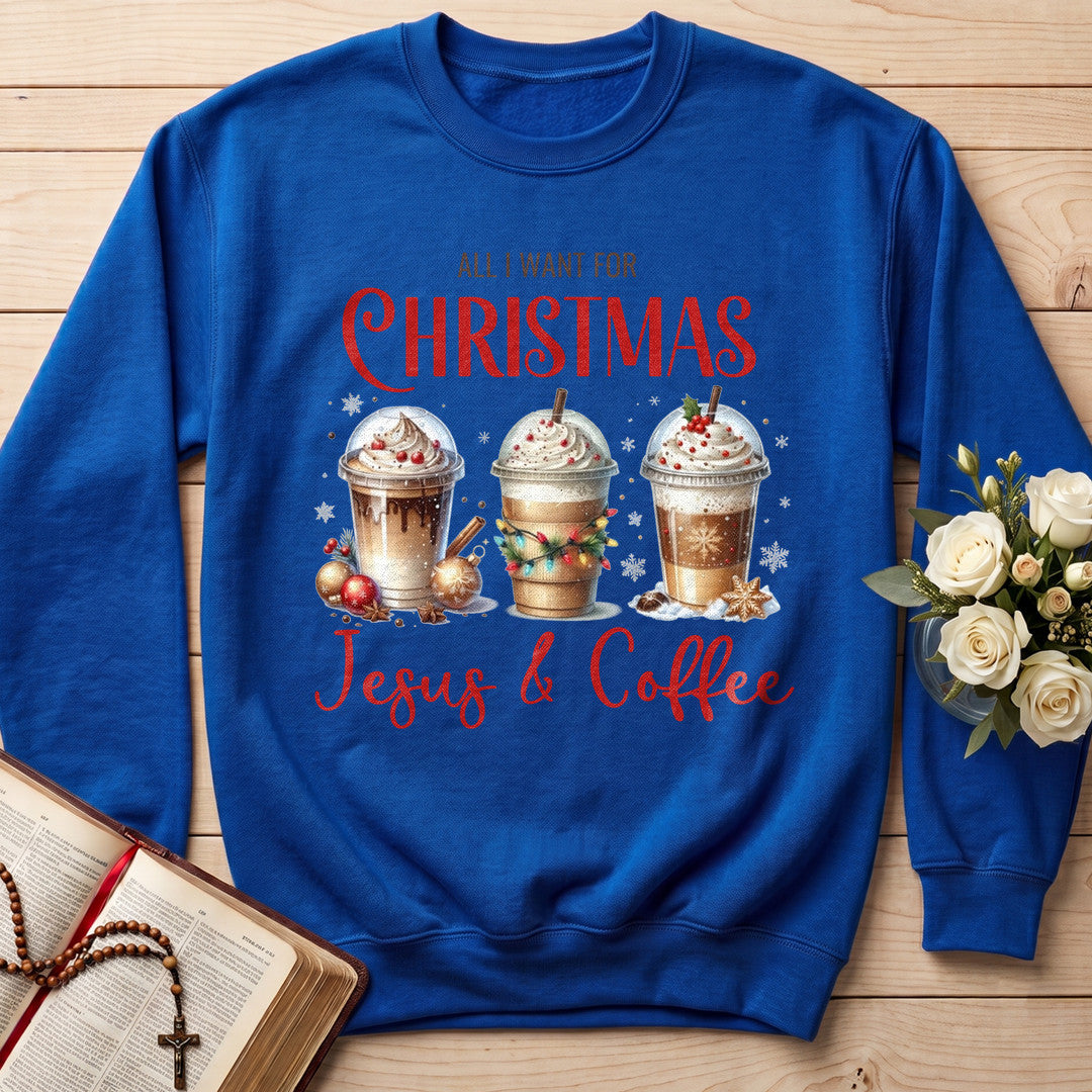 All I Want For Christmas Jesus And Coffee 01