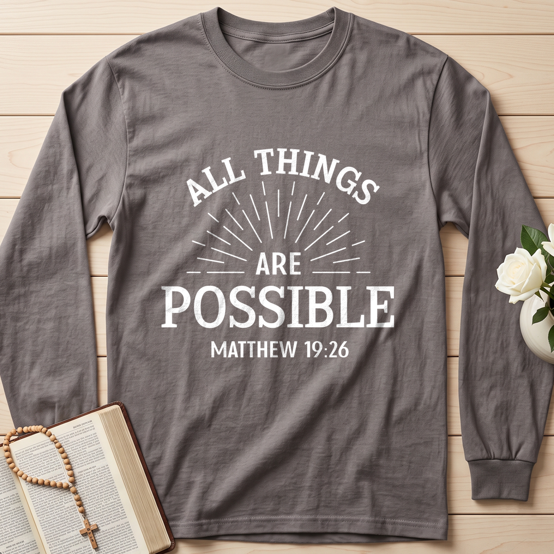 All Things Are Possible Matthew 19.26 01