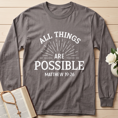 All Things Are Possible Matthew 19.26 01