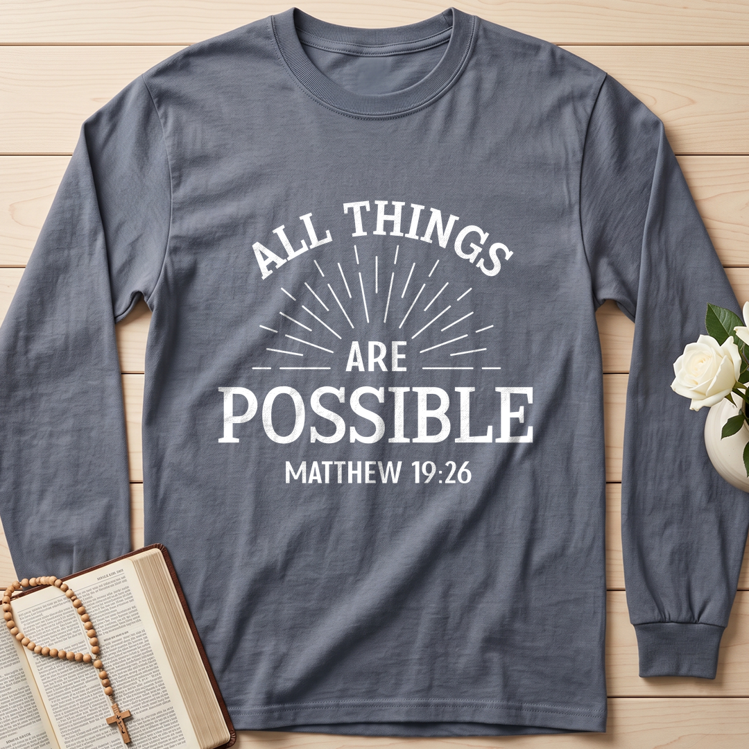 All Things Are Possible Matthew 19.26 01