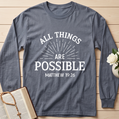 All Things Are Possible Matthew 19.26 01