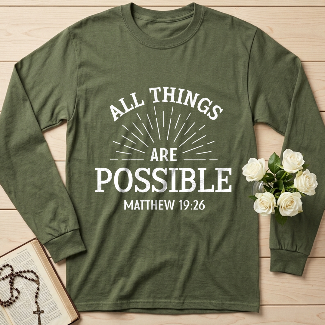 All Things Are Possible Matthew 19.26 01