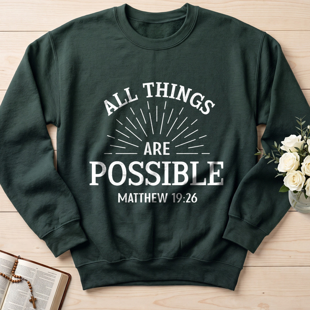 All Things Are Possible Matthew 19.26 01