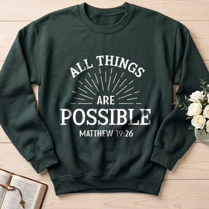 All Things Are Possible Matthew 19.26 01