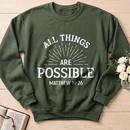 All Things Are Possible Matthew 19.26 01