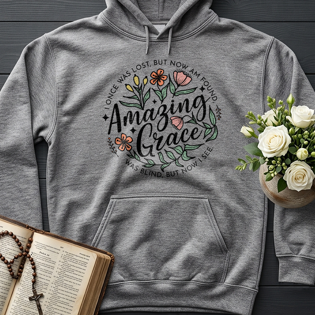Amazing grace I once was lost, but now am found Was blind, but now i see 01