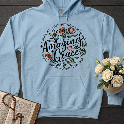 Amazing grace I once was lost, but now am found Was blind, but now i see 01