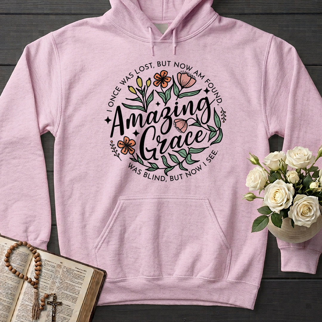 Amazing grace I once was lost, but now am found Was blind, but now i see 01