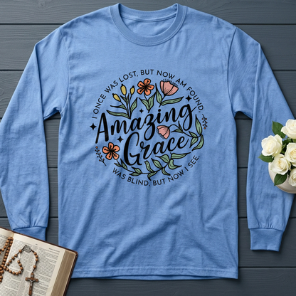 Amazing grace I once was lost, but now am found Was blind, but now i see 01