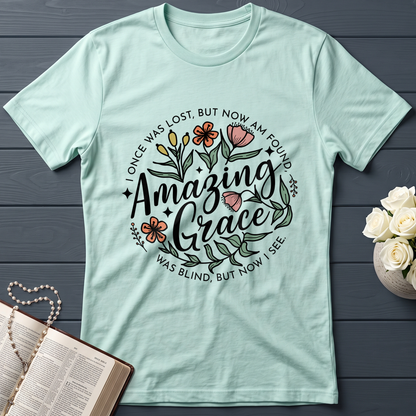 Amazing grace I once was lost, but now am found Was blind, but now i see 01