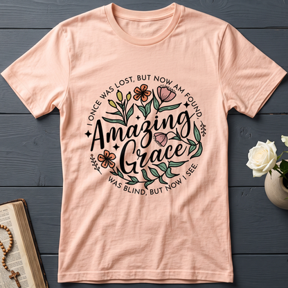 Amazing grace I once was lost, but now am found Was blind, but now i see 01