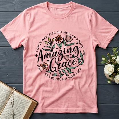 Amazing grace I once was lost, but now am found Was blind, but now i see 01